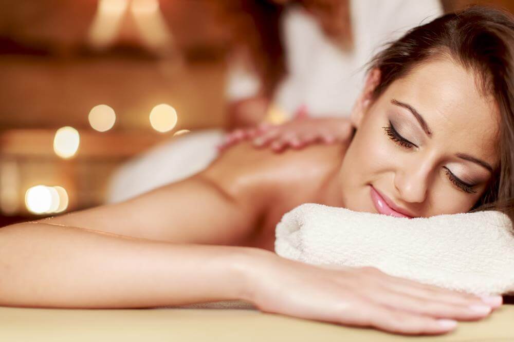 Schulter, Nacken und Rücken Massage